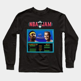 NBA JAM - CLASSIC - THE BEST DUO's EDITION_WIlt&West Long Sleeve T-Shirt